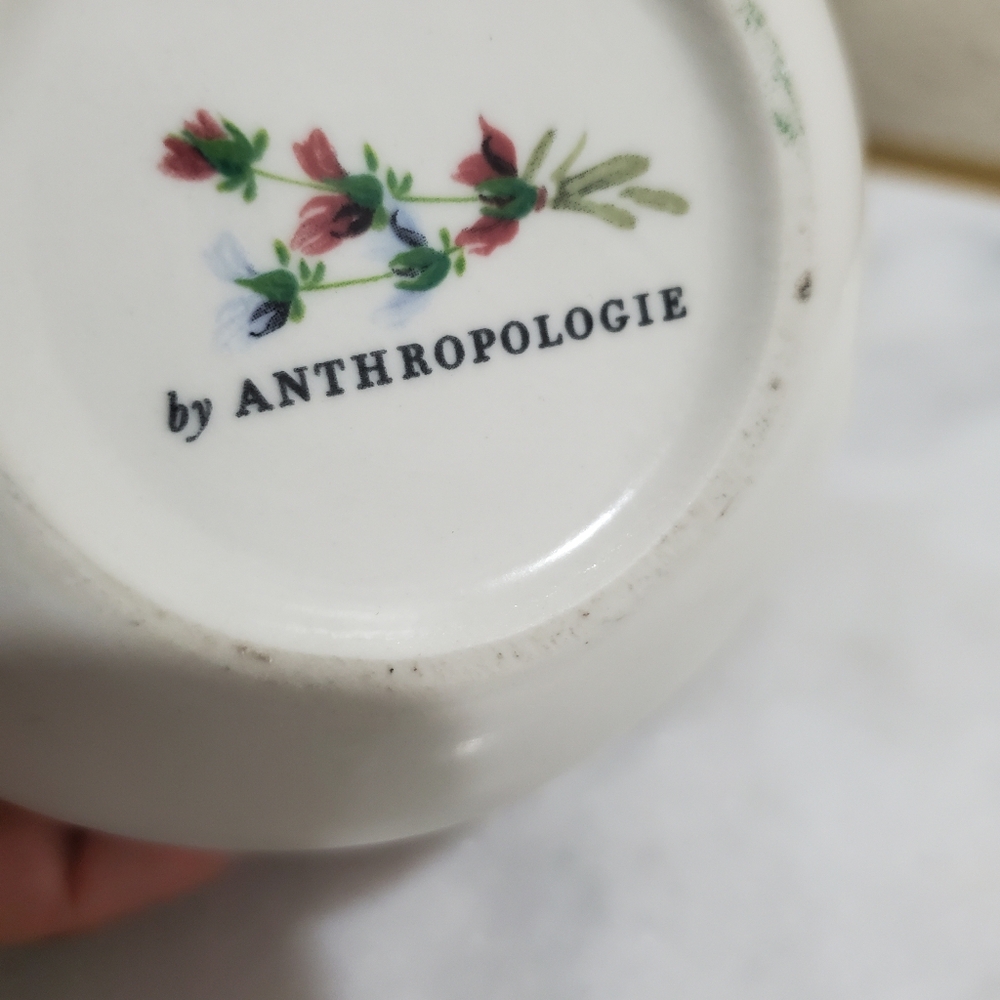 Anthropologie Floral Ceramic Mug - Picture 8 of 8